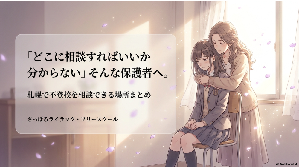 札幌で不登校を相談できる場所まとめ｜さっぽろライラック