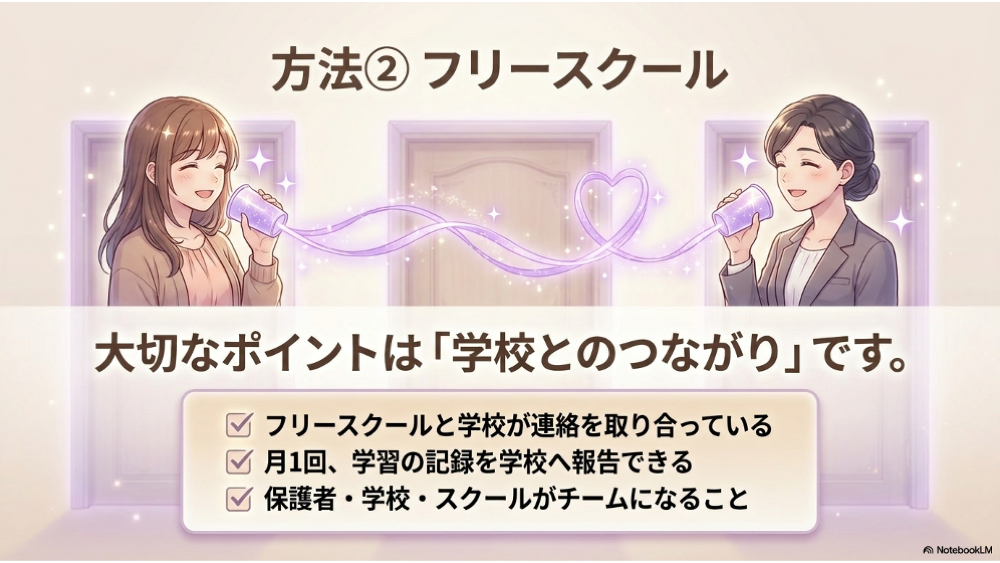 フリースクールで出席扱いになるための4つのポイント