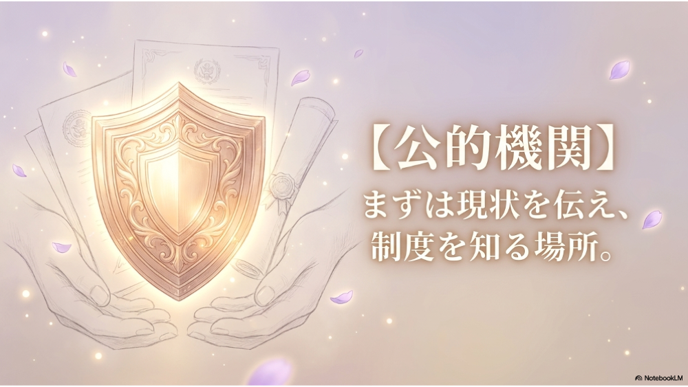 まず学校以外に相談すべき理由｜さっぽろライラックの考え方