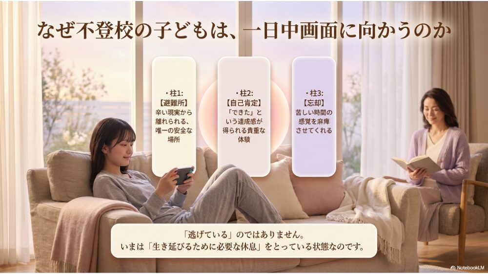 なぜ不登校の子どもはゲーム・スマホに向かうのか