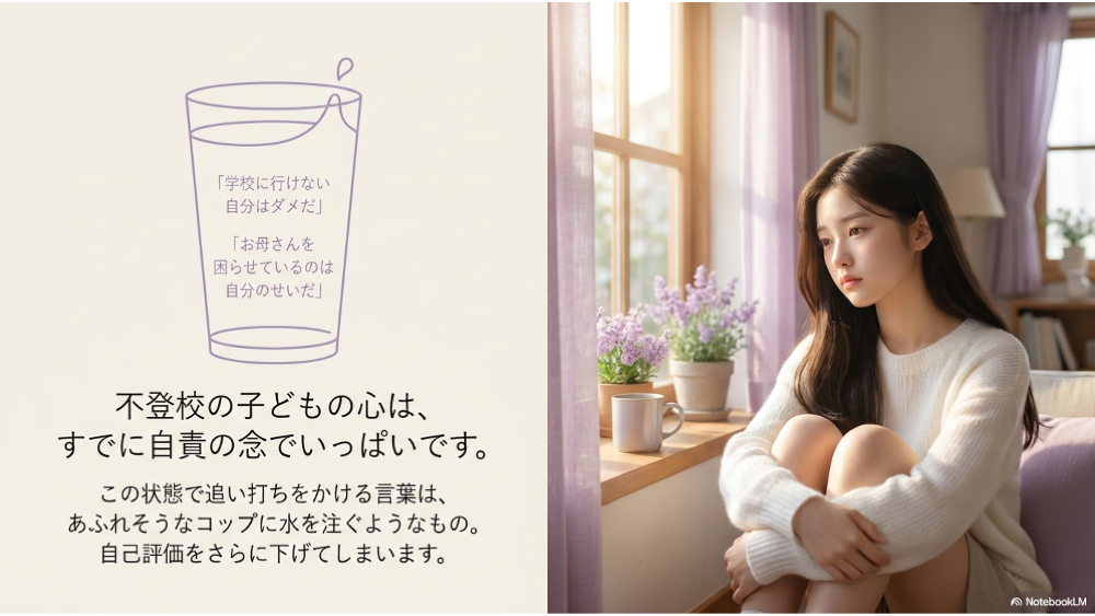 不登校の子どもが心の中で感じていること｜なぜ言葉が大切なのか