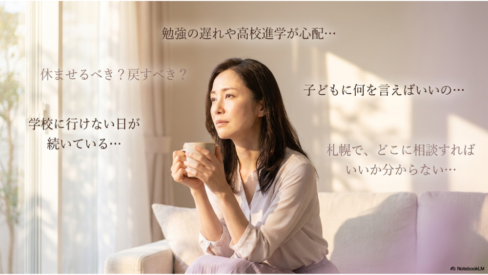 不登校の保護者が感じる不安｜さっぽろライラック