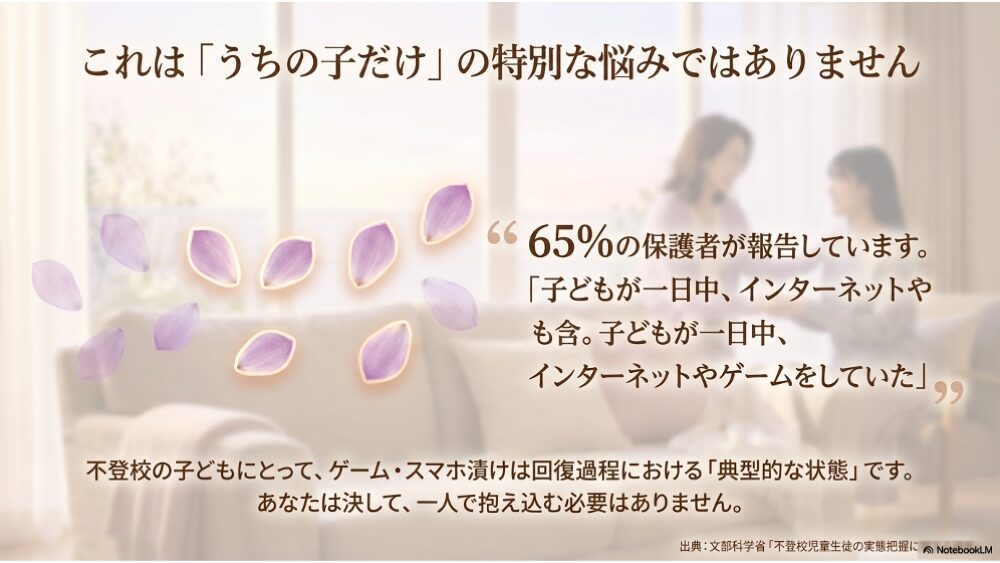 65%がゲーム・ネット漬け：データが示す現実