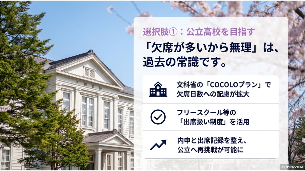 COCOLOプランで変わりつつある公立高校受験の現状