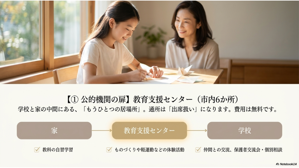 札幌市教育支援センター｜市内6か所・出席扱いになります