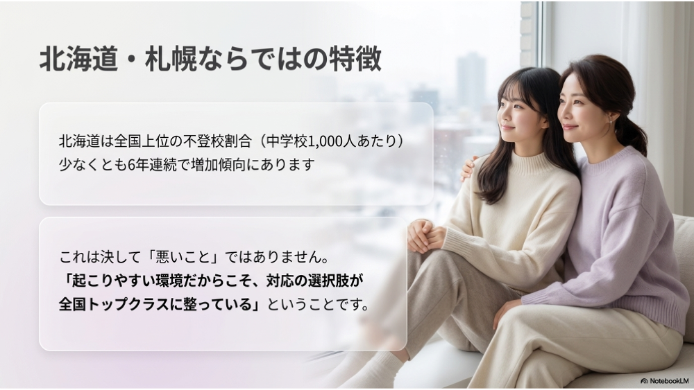 北海道・札幌の不登校の現状｜全国上位