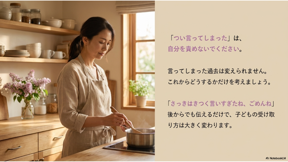つい言ってしまったときは自分を責めないで｜後から謝ることで関係は変わる