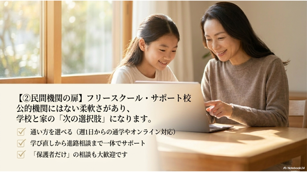 札幌市の主なフリースクール