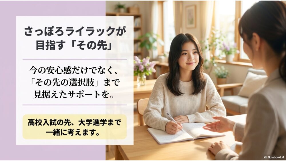 さっぽろライラックが目指す先｜高校進学・英検で大学入試・学び方を育てる