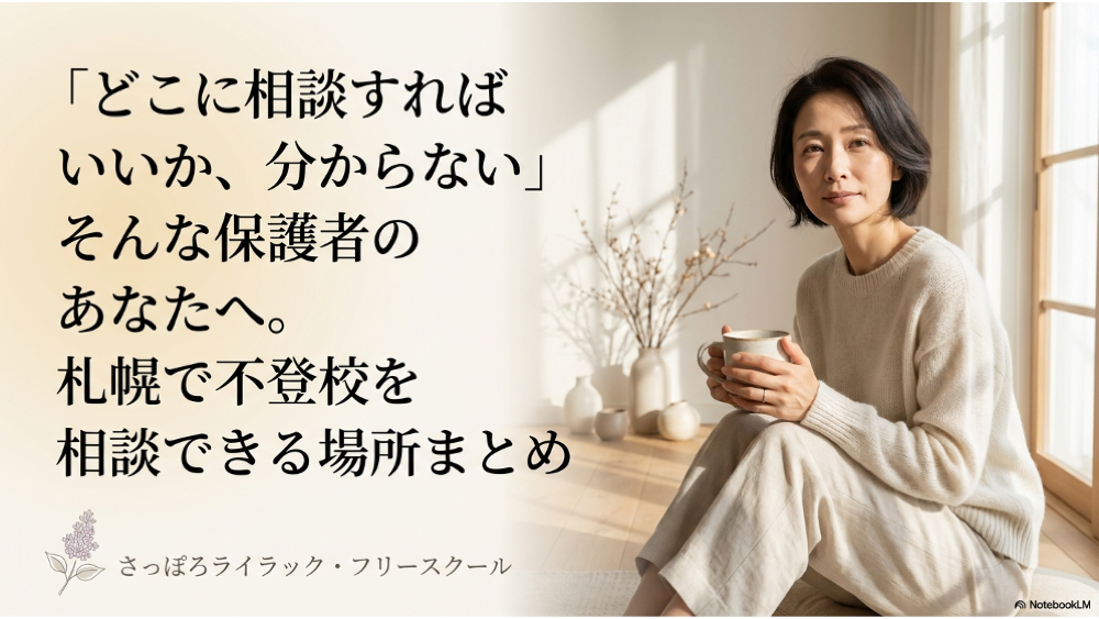 どこに相談すればいいのかわからない保護者の方へ