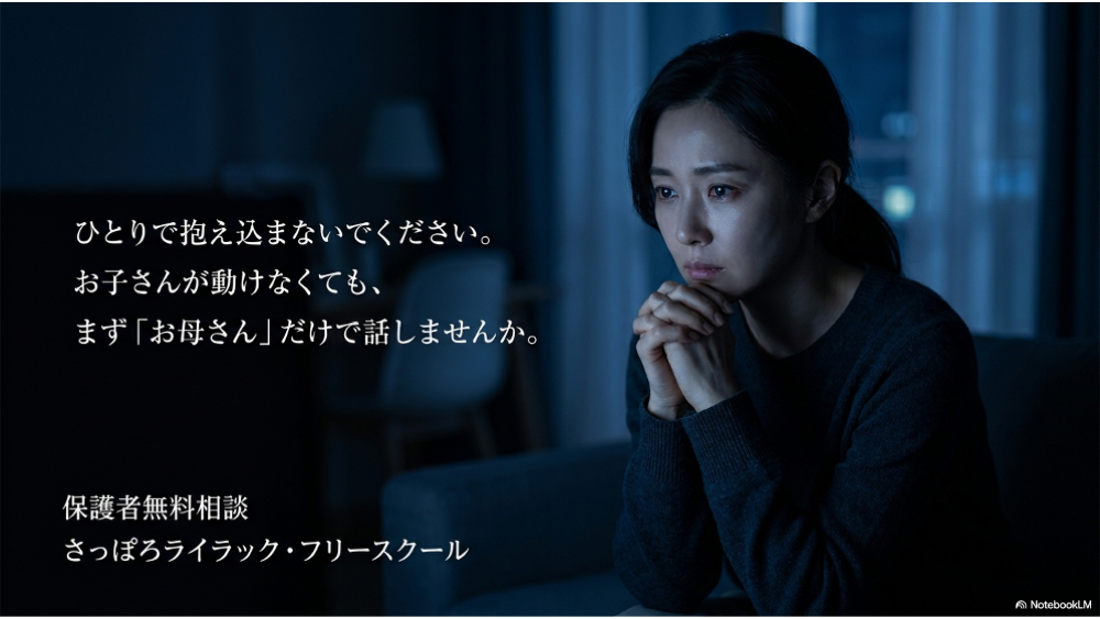 ひとりで抱え込まないでください