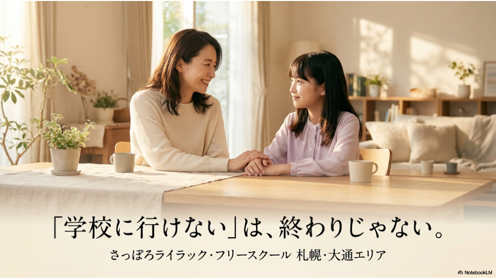 「学校に行けない」は終わりじゃない