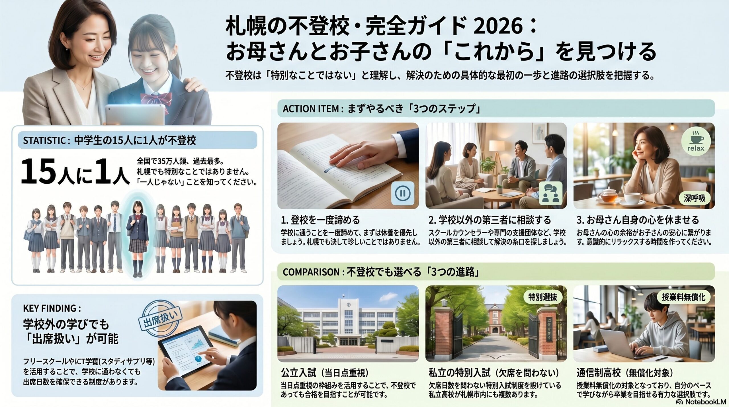 札幌の不登校完全ガイド
