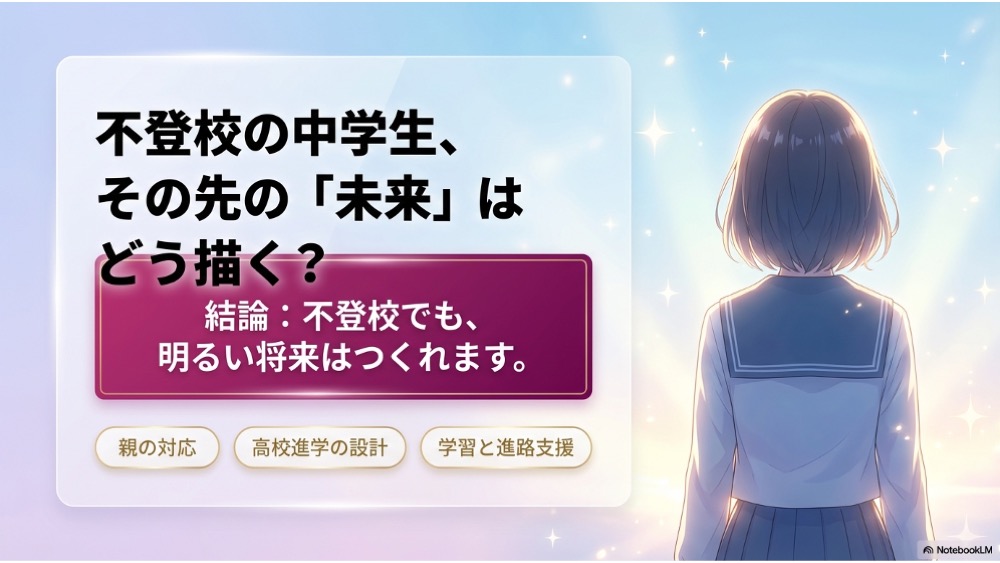 札幌|不登校の中学生の将来はどうなる?高校進学・大学進学の進路