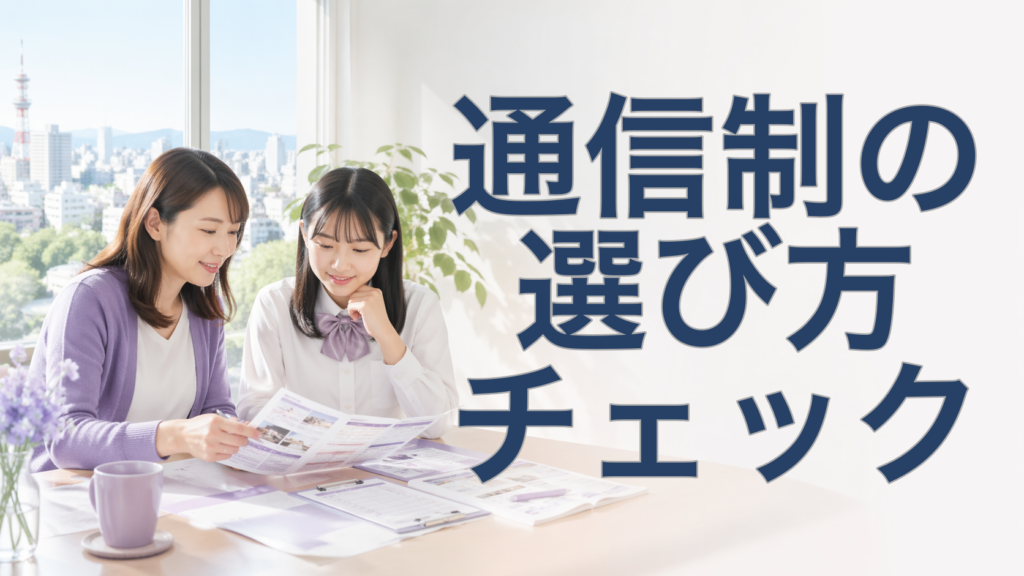 札幌｜通信制高校の選び方チェックリスト