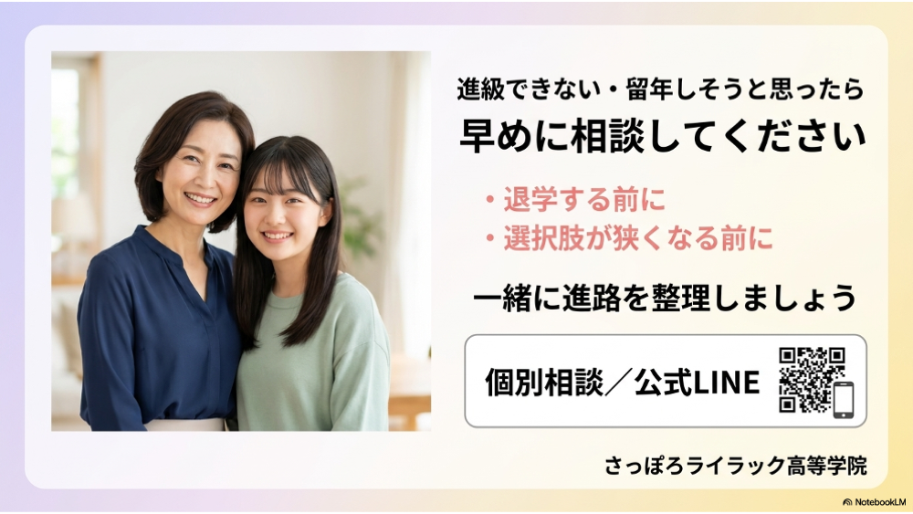 進級できない留年しそうと思ったら早めに相談することを促すまとめ