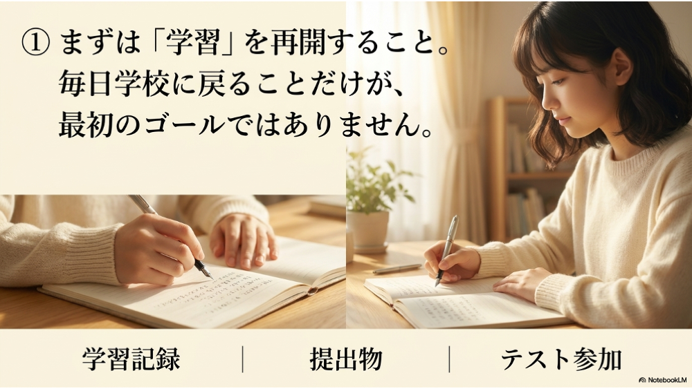 フリースクールなどの支援で学習を再開することの大切さ