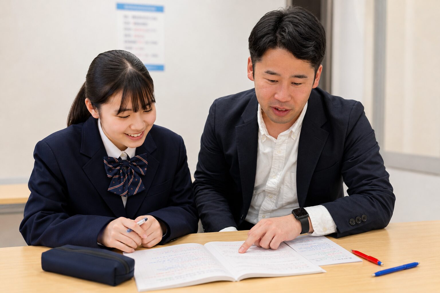 個別指導の様子
