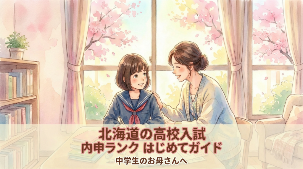 北海道の高校入試「内申ランク」はじめてガイド