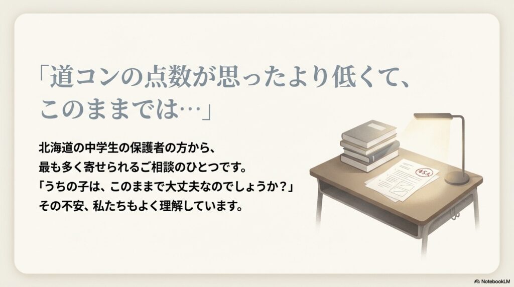 道コンと入試の関係性