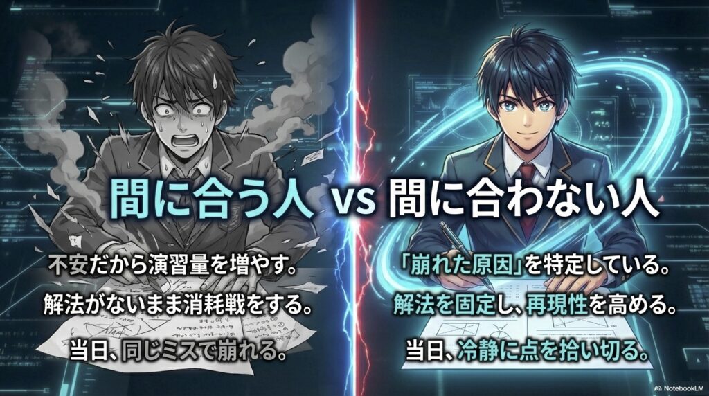 北海道高校入試で逆転できる人できない人
