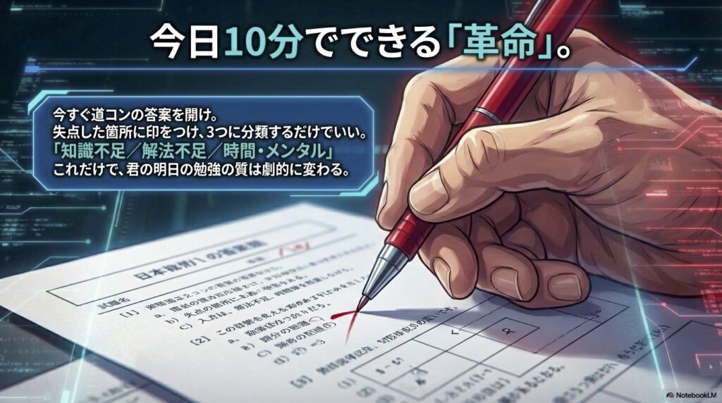 １０分から始めることが必要