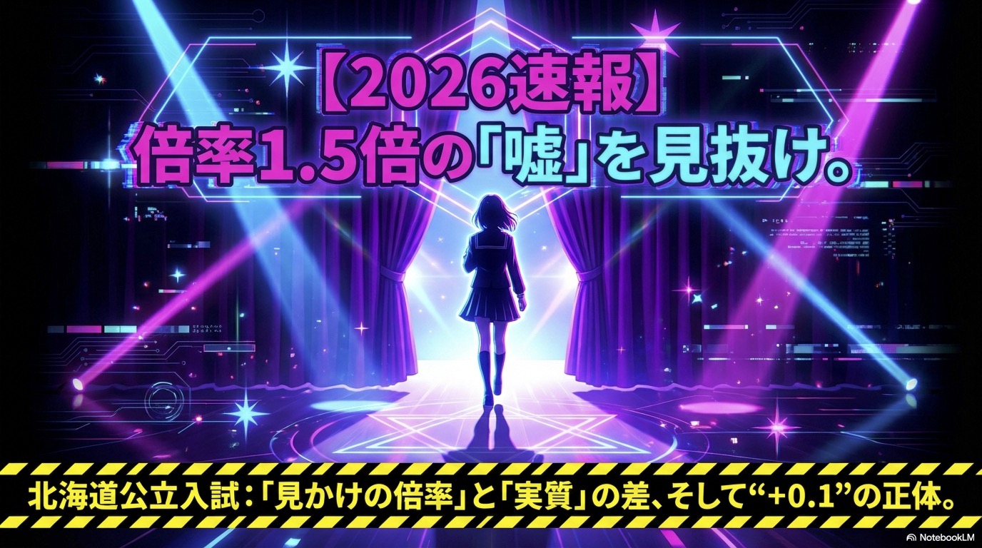 北海道公立高校入試倍率速報