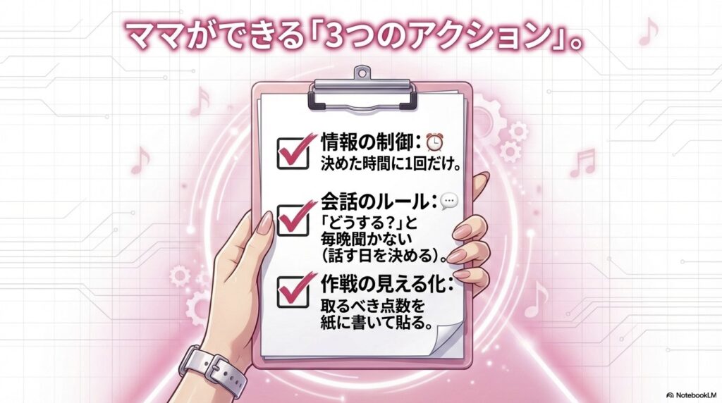 北海道の公立高校入試の直前にお母さんができることは３つ