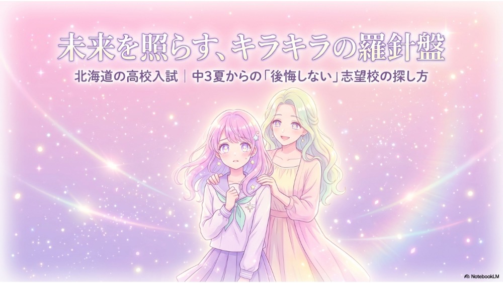 北海道の高校入試｜中3の夏までの志望校の決め方