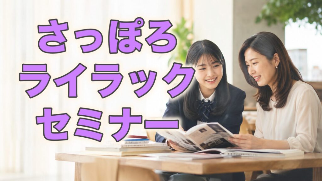 札幌の総合型選抜専門塾|小論文・志望理由書・高校入試対策|さっぽろライラックセミナー