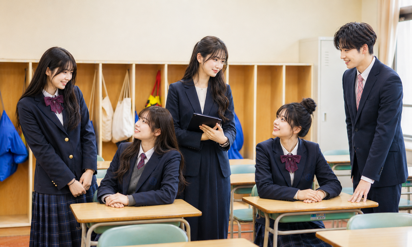 札幌龍谷学園高校の学校生活を紹介するイメージ